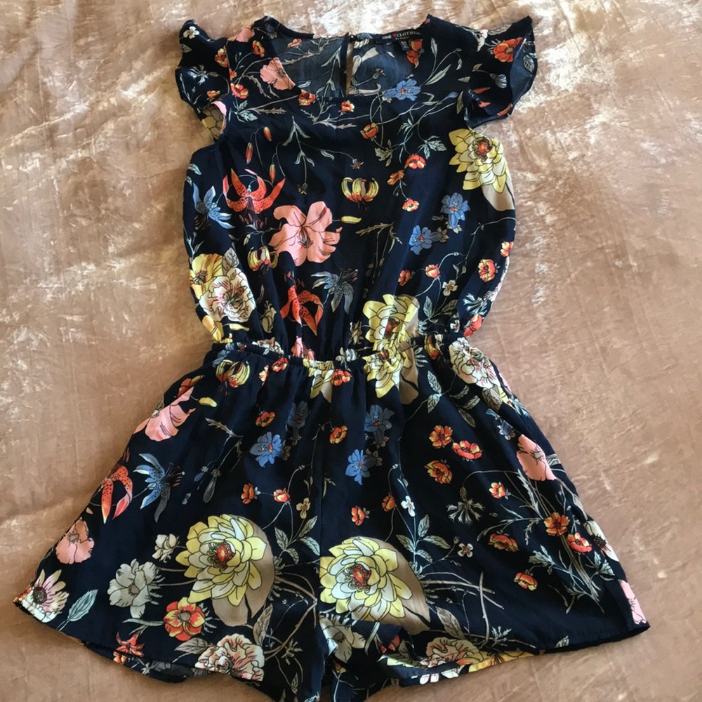 Floral Romper